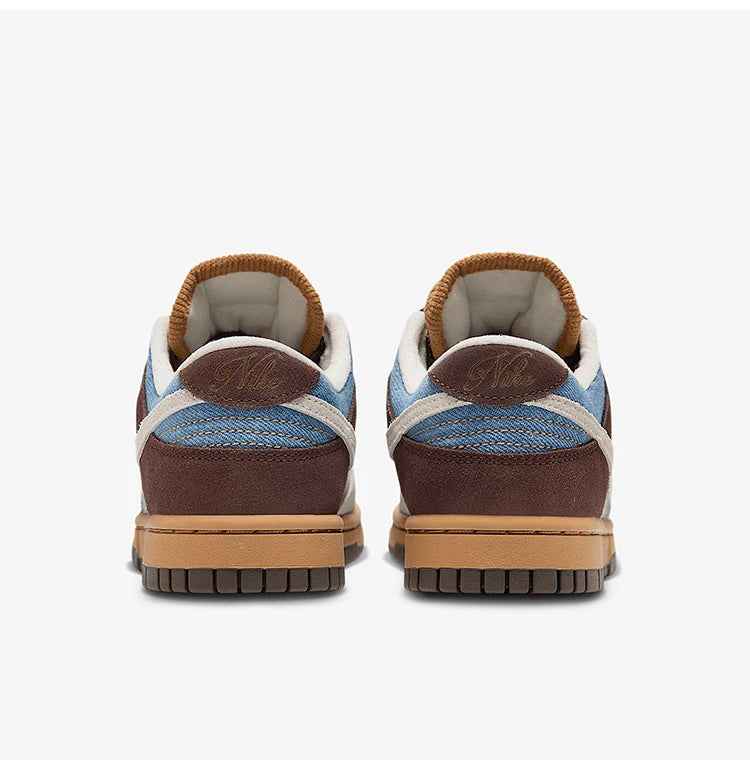 Nike Dunk Low auténticas para mujer, zapatillas de skate ligeras, retro, casuales y resistentes al desgaste HQ3459-212