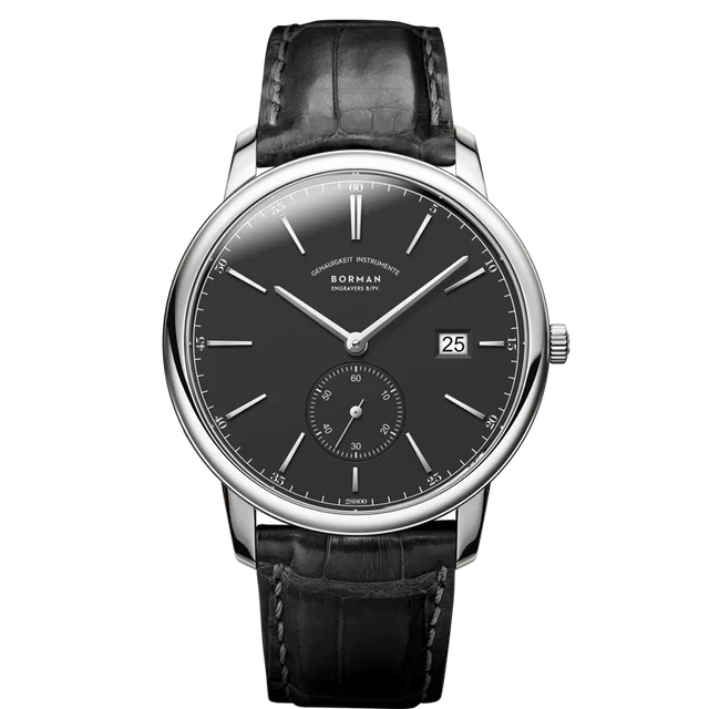 Reloj BORMAN BM3817 TOP nuevo de 42 mm, reloj de lujo para hombre, automático mecánico, cristal de zafiro, ultrafino, impermeable 50M, con subesfera