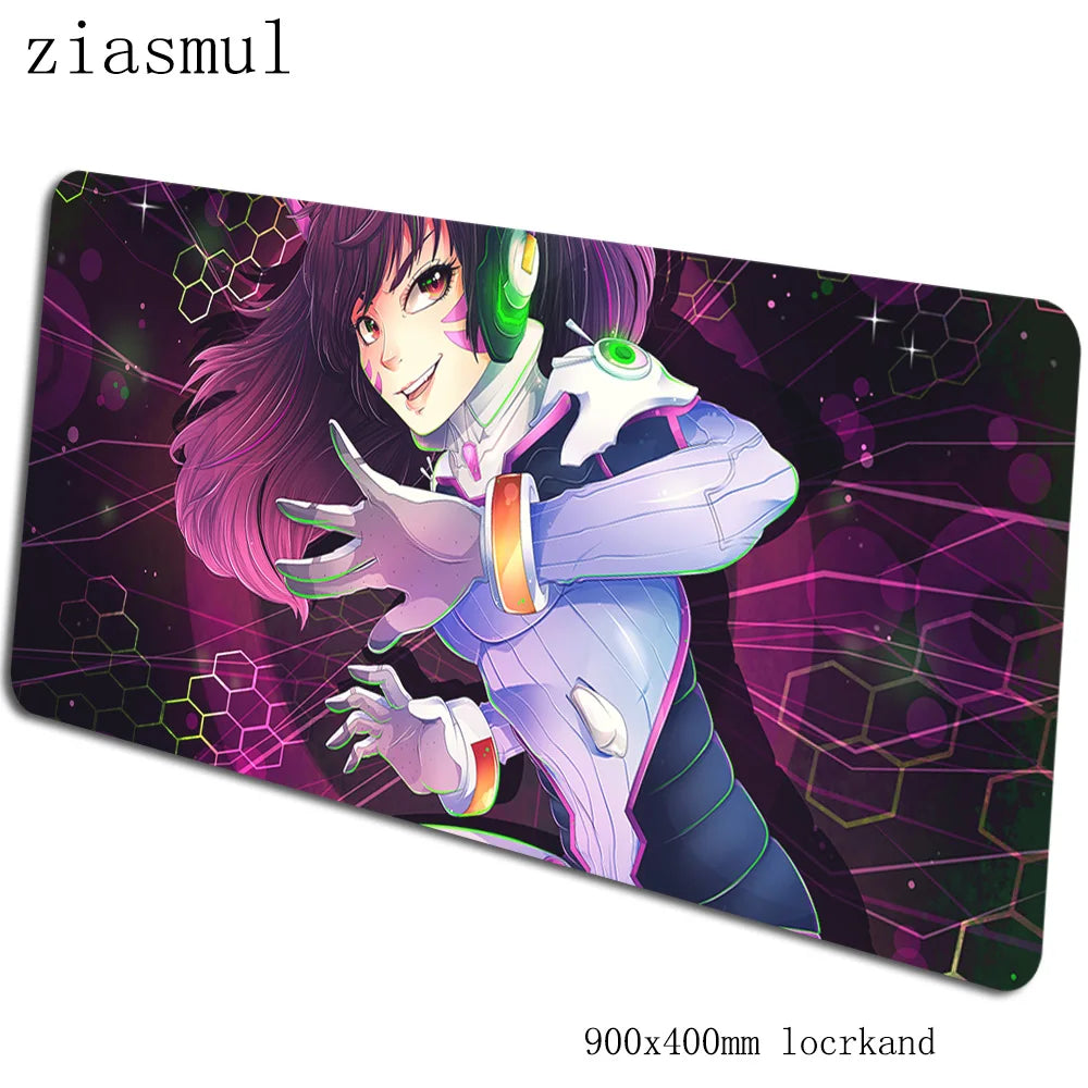 Overwatch mouse pad 90x40cm mousepads Aesthetic gaming mousepad gamer Gorgeous personalized mouse pads keyboard PC pad