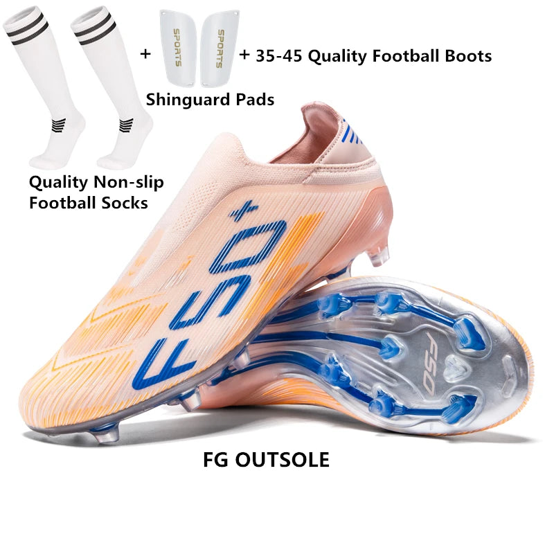 Size 35-45 Men FG/TF Football Boots Futsal Professional Unisex Boys Soccer Shoes Football Shoes Sneakers