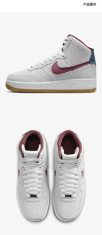 Nike eredeti Air Force 1 férfi és női sportos, kényelmes, magas szárú cipő DC3590-104