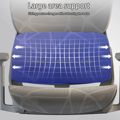 Silla de oficina ergonómica para ordenador con malla transpirable, reposabrazos, soporte lumbar ajustable, reposacabezas y diseño para escritorio, hogar y gaming