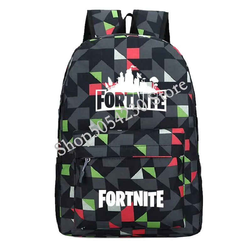 Fortnite Games Backpack Fortnite School Bags for Teenagers Unisex Schoolyard Laptop Mochilas Travel Casual Bags