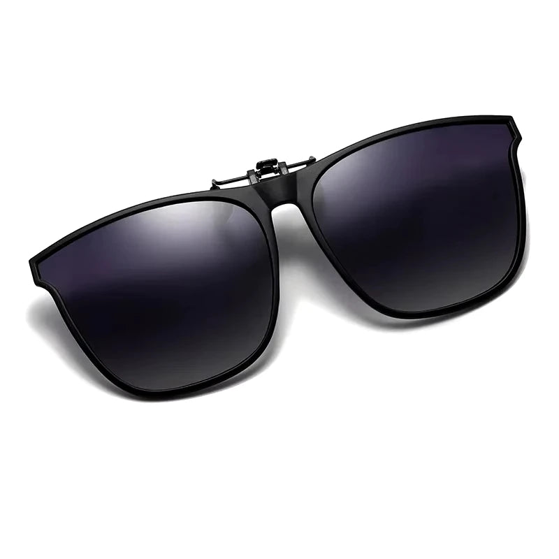 Polarized Rimless Men Clip On Sunglasse Glasses Narrow Clip-on Lenses Women Anti-glare Sunglasses UV400 Goggles New In