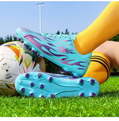 New Men Soccer Shoes Professional Football Boots Sneakers Comfortable Outdoor Match Boys Non-Slip Sports Shoes Unisex.