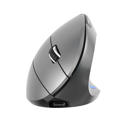 Dual Mode Vertical Mouse 2.4G Wireless Gaming Mouse Ergonomic Bluetooth Mouse 2400DPI Rechargeable Silent Mice for PC Laptop