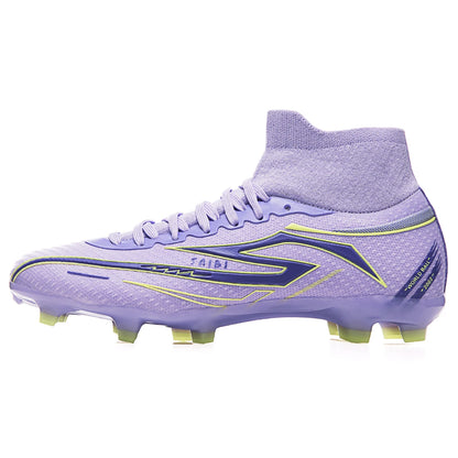 Chaussures de football AG/FG pour enfants et jeunes, chaussures d'entraînement, tige en tissu PU, semelle en TPU, antidérapantes, résistantes à l'usure, pour terrain de sport en herbe naturelle