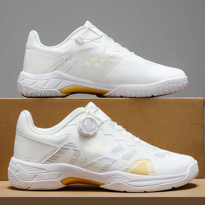 Badminton Shoes Men Training Sports Shoes Indoor and Ooutdoor Anti Slip Wear-resistant Mesh Breathable Table Tennis Tennis Shoes