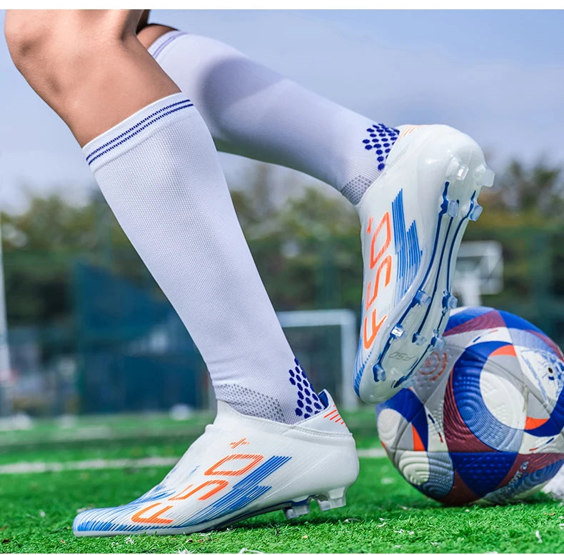 Size 35-45 Men FG/TF Football Boots Futsal Professional Unisex Boys Soccer Shoes Football Shoes Sneakers