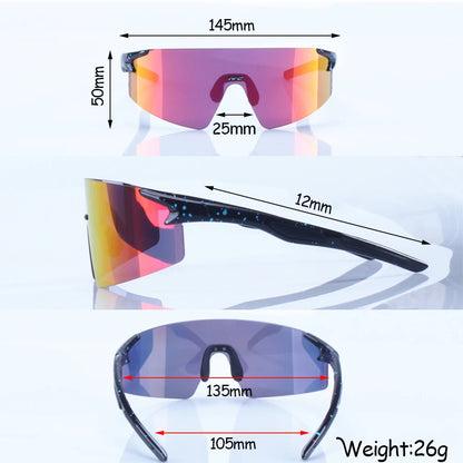 NRC Brand Cycling Sunglasses UV400 TR90 Sports Bicycle Glasses MTB Mountain Bike Fishing Hiking Riding Eyewear for Men Women