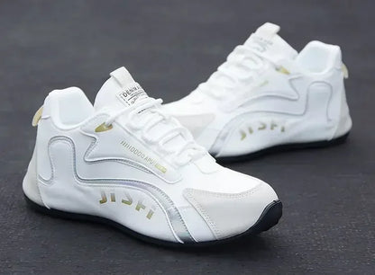 Pánské voděodolné tenisky z PU kůže, ležérní sportovní obuv, lehké, prodyšné, ploché, protiskluzové tenisky, Zapatillas Hombre