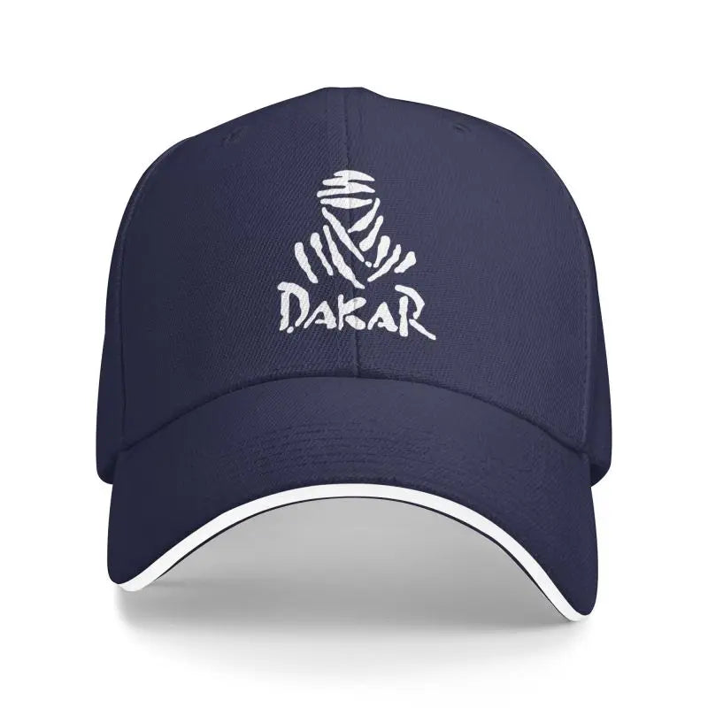 Motorcycle Dakar Rally Baseball Cap Retro Motor Off Road Racing Sandwich Hats for Men Women Breathable Dad Hat Running Golf