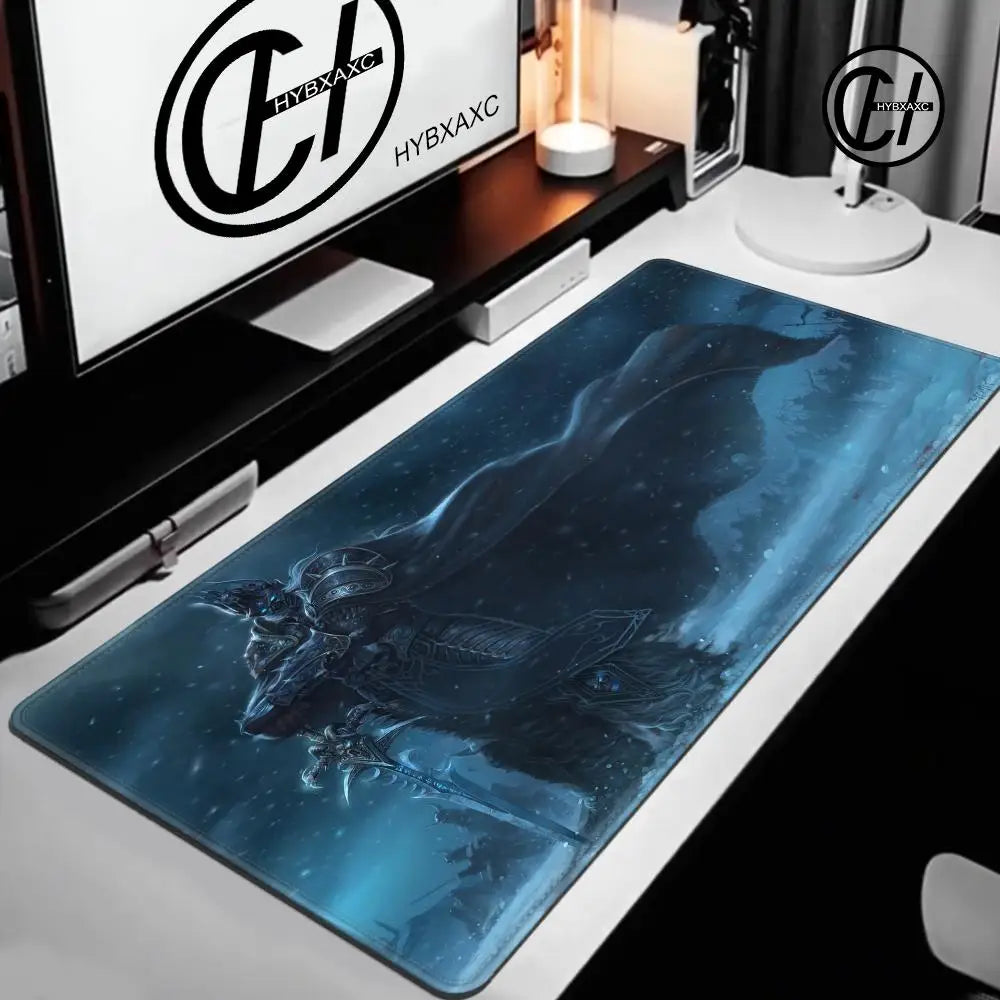 Mouse Pad World of Warcraft Lich King για PC HD Anime Gaming Αξεσουάρ Πληκτρολόγιο Mousepad Φορητού Υπολογιστή XXL Επιφάνεια Γραφείου για Game Cabinet Χαλί