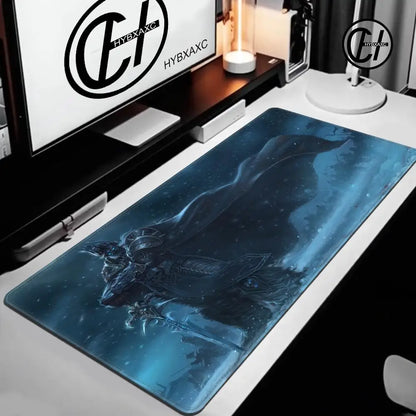 Mouse Pad World of Warcraft Lich King για PC HD Anime Gaming Αξεσουάρ Πληκτρολόγιο Mousepad Φορητού Υπολογιστή XXL Επιφάνεια Γραφείου για Game Cabinet Χαλί