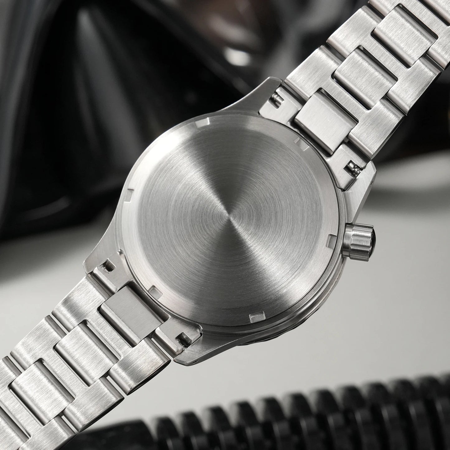 Militado ML20 39mm Men Watch PT5000 Automatic Movement Sapphire Luminova Watches Stainless Steel 200m Waterproof Wristwatch