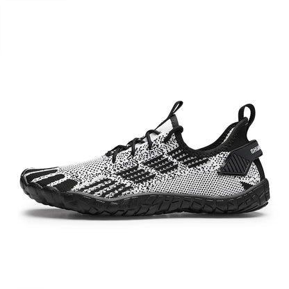 Water Shoes for Men Barefoot Beach Shoes Breathable Sport Shoes Quick Dry River Whtie Sea Aqua Sneakers Soft Beach Sneakers