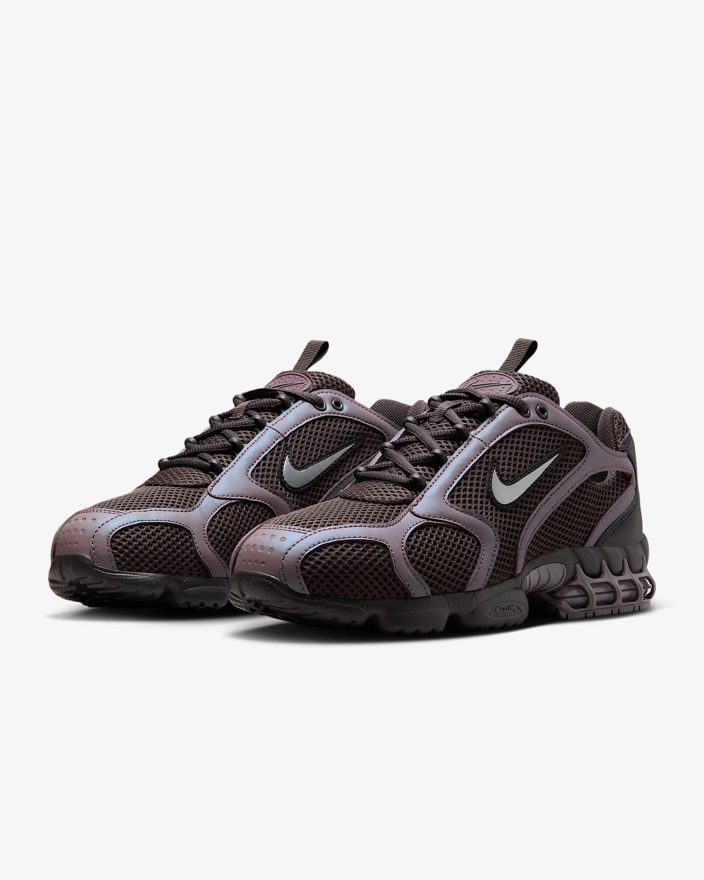 Nike Air Zoom Spiridon Cage 2 Unisex Χαμηλά Casual Παπούτσια Αθλητικής Ένδυσης Ανθεκτικά στη Φθορά Γκρι Κόκκινα Lifestyle Υποδήματα CJ1288-600