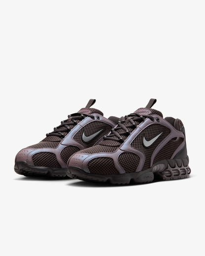 Nike Air Zoom Spiridon Cage 2 Unisex Χαμηλά Casual Παπούτσια Αθλητικής Ένδυσης Ανθεκτικά στη Φθορά Γκρι Κόκκινα Lifestyle Υποδήματα CJ1288-600