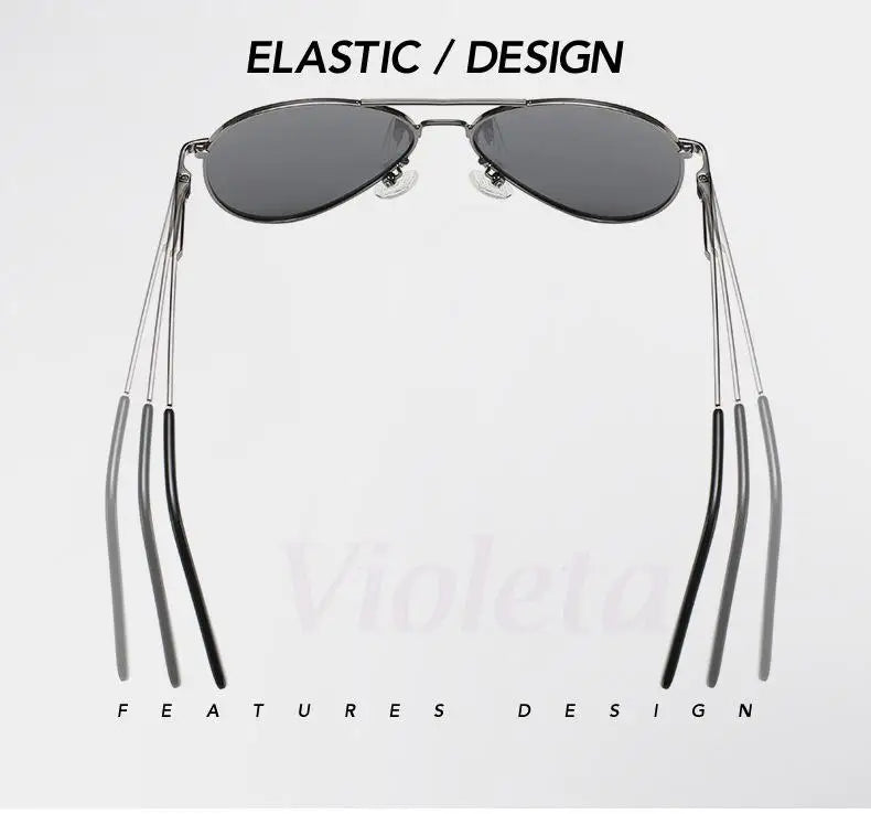 Punk Rock Polarized Sunglasses Color Film Sunglasses Han Edition Mirror Face Fashion Sun Glasses T1001