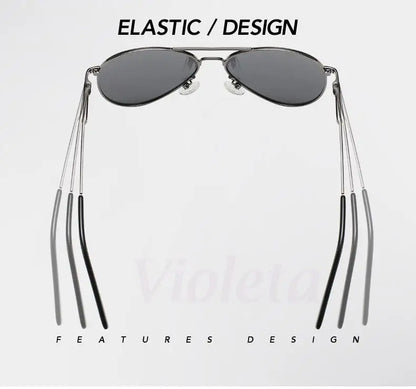 Punk Rock Polarized Sunglasses Color Film Sunglasses Han Edition Mirror Face Fashion Sun Glasses T1001
