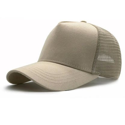 Big Head Man Baseball Caps Summer Mesh Plus Size Causal Peaked Hats 56-60cm 62-68cm Oversize XXL Snapbacks