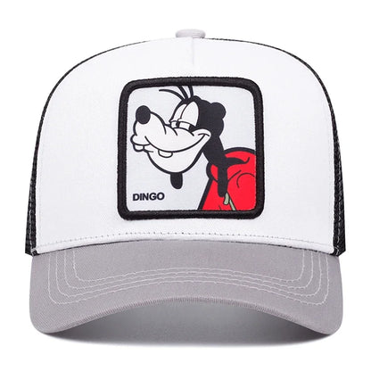 High Quality Brand Anime Cartoon Snapback Cotton Baseball Cap Men Women Hip Hop Dad Mesh Hat Trucker Hat Dropshipping