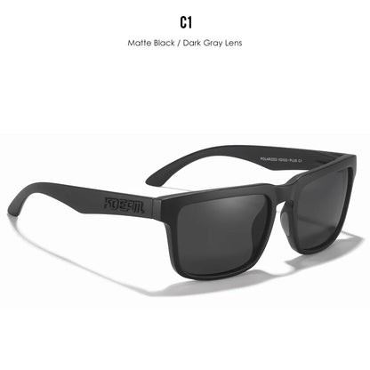 New Colors KDEAM-PLUS Large Size Square Unisex Sunglasses Polarized Photochromic Oversized Sun Glasses Fashion Anti Glare Mirror