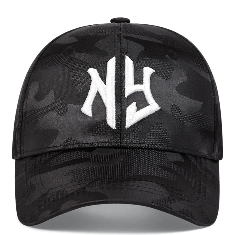 Fashion Letter Embroidery Camouflage Baseball Cap Spring Autumn Snapback Hat Adjustable Sports Casual Hats Sunscreen Hats