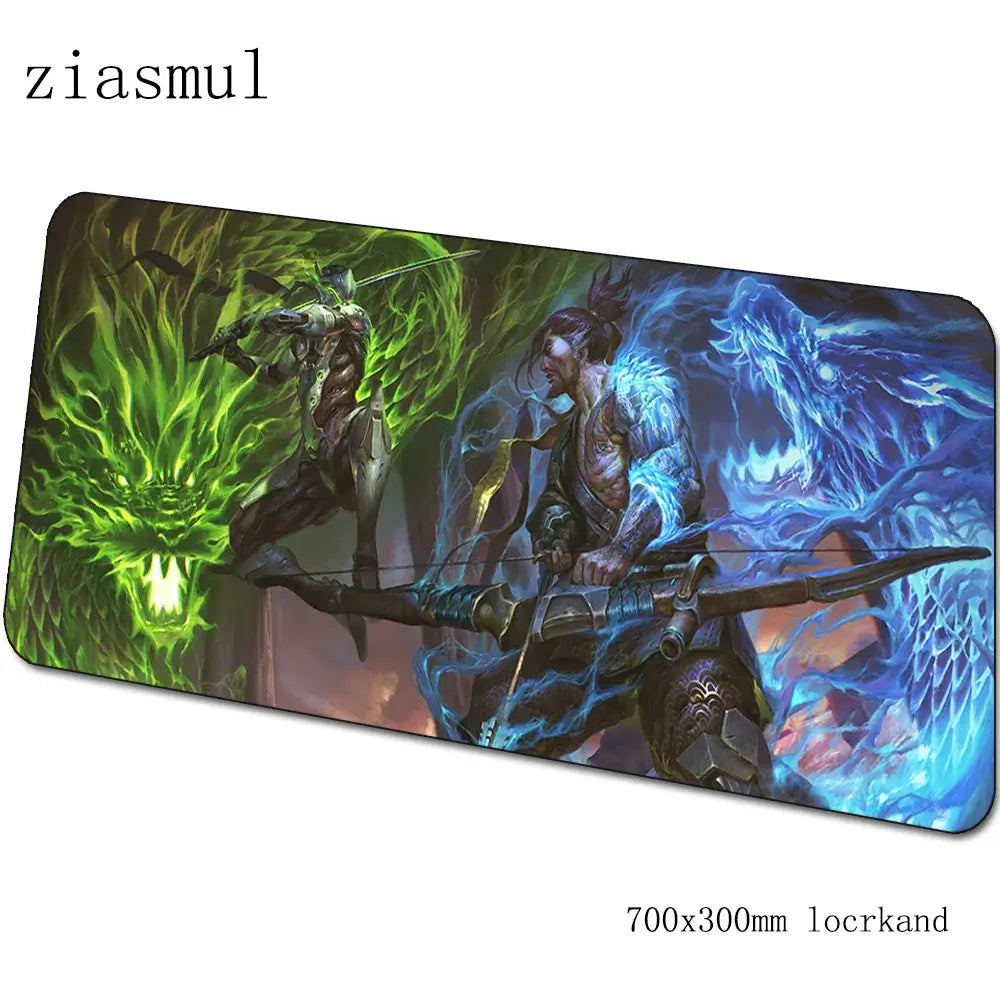 overwatch mouse pad Cartoon Computer mat 700x300x3mm gaming mousepad large Indie Pop padmouse keyboard games pc gamer desk