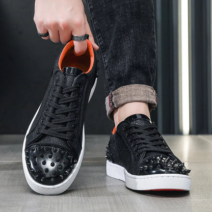 Hot-selling Skateboard Shoes for Man Leisure Walk Sneakers Versatile Men Vulcanized Shoes Outdoor Tenis Masculino Punk Trainers