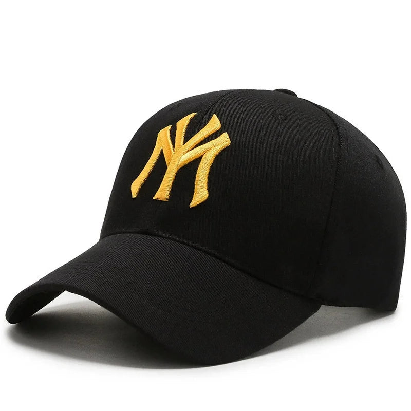 Fashion Baseball Caps Cotton Embroidery Letter Adjustable Unisex Hip Hop Trucker Hat Casual Snapback Cap Outdoor Sport Daily Cap
