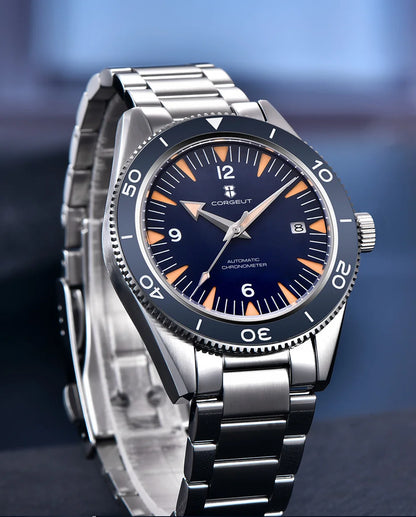 Ceramic Bezel 100 Waterproof Luxury Corgeut Watch Men 41mm Sapphire Mechanical Clock Diver Miyota Automatic Wristwatch