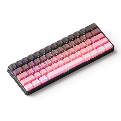 Tastiera gaming meccanica Akko MonsGeek FUN60 Ultra con switch magnetici, 60%, Rapid Trigger 8K HE/TMR, tastiera gamer personalizzata in alluminio