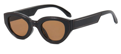 Fashion Unique Irregular Hip Hop Sunglasses Y2k Women Men Retro Glasses Ladies Beach Sunnies Outdoor Sport  with Metal Hinge