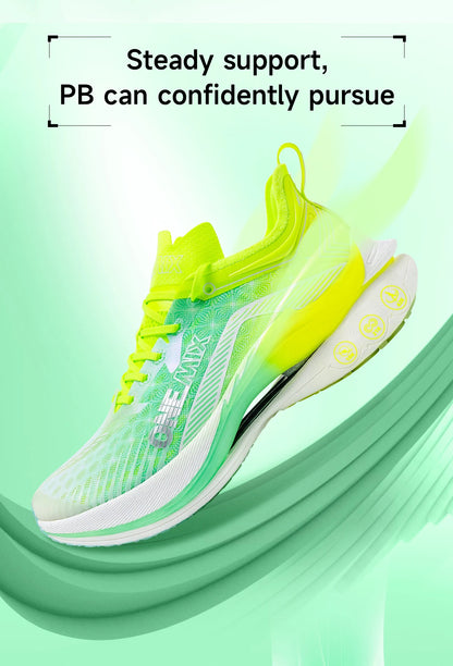ONEMIX Marathon-Laufschuhe mit Carbonplatte, professionelle stabile Stütze, Stoßdämpfung, ultraleichte Rebound-Sneaker