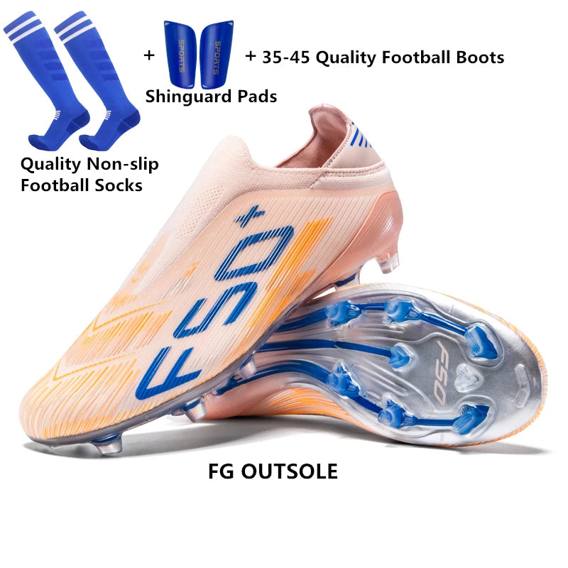 Size 35-45 Men FG/TF Football Boots Futsal Professional Unisex Boys Soccer Shoes Football Shoes Sneakers