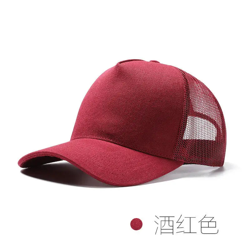 COKK Baseball Cap Men Snapback Mesh Caps Women Hats For Men Casquette Bone Casual Black Adjustable Sun Hat Trucker Breathable