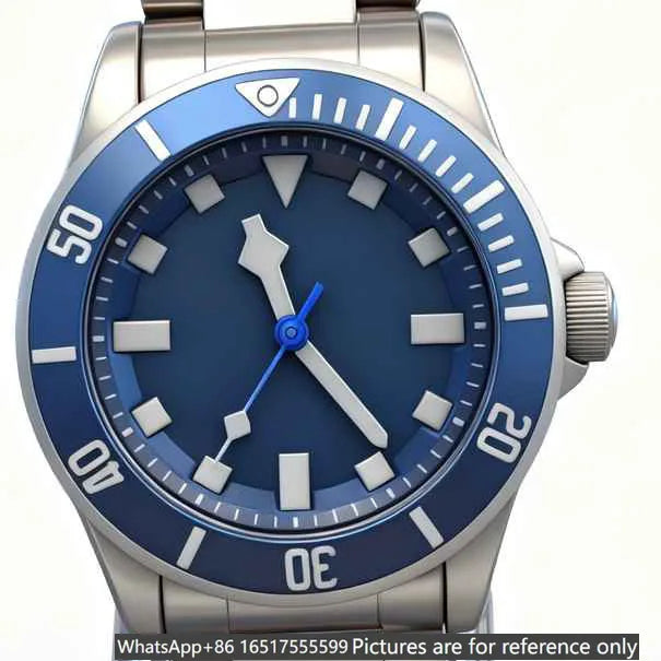 40mm luxury men's watch, made of 904L steel, automatic movement--t