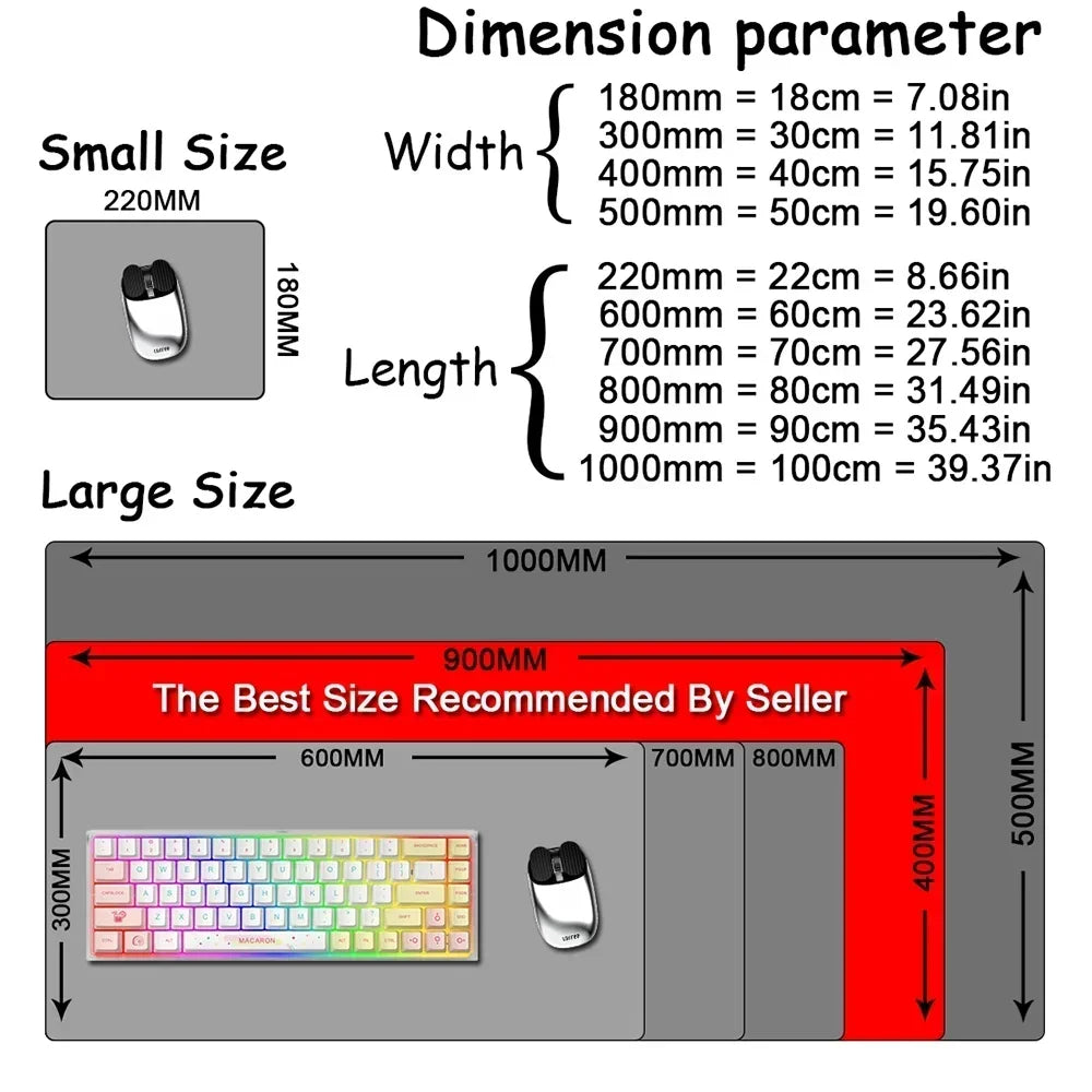 Overwatch Gaming Anime Girl Large XXL Mouse Pad HD Printing Computer Keyboard Mats Laptop Office Rubber Soft Desk Rug 900x400 mm