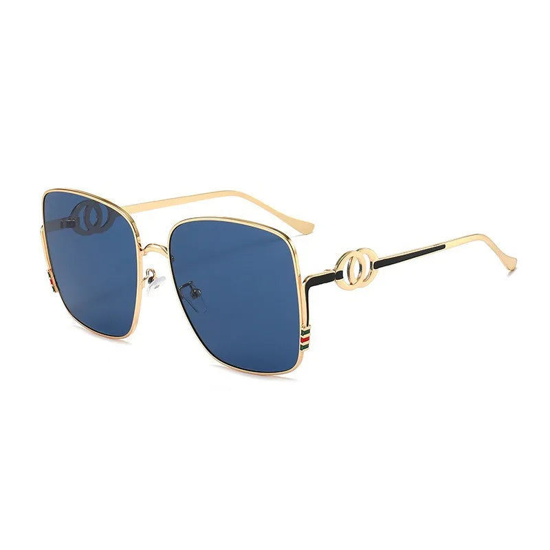 Square Frame Polarized Sunglasses for Men Women Design Fashion Trend Sunscreen Alloy UV400 Sun Glasses Unisex Eyewear 2026