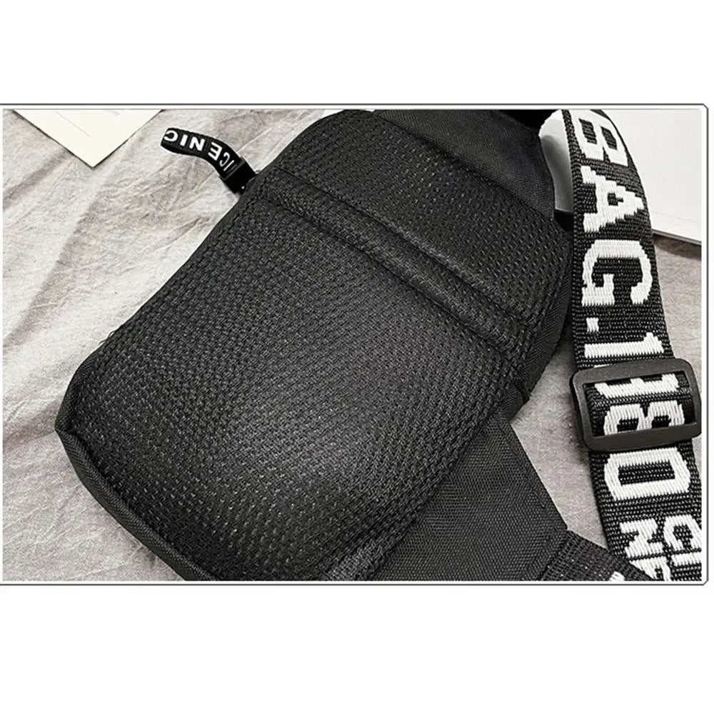 Bolso bandolera para adulto Fortnites, deportivo y casual, ligero, mini bolso para teléfono con estampado de figura de juego de dibujos animados, bolso cruzado de pecho para hombre, regalo