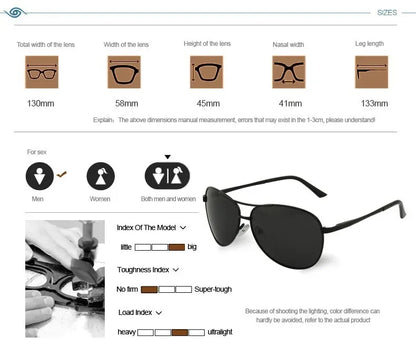 New Fashion Classic Men Polarized Glasses Hot Sale Eyewear Gentlemen Outdoor Driving Polarizing Sunglasses Oculos De Sol 8962