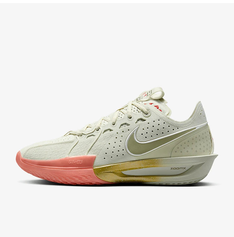 Nike Official Authentic G.T. CUT 3 Men's Breathable Lightweight Basketball Shoes DV2918-005