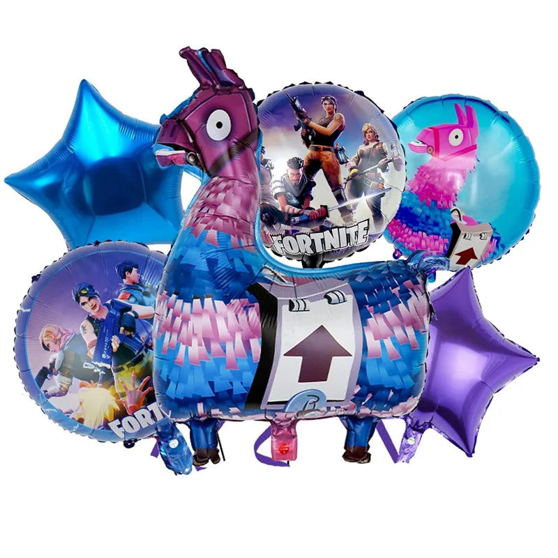 Fortnite, fofos, novos balões criativos, decorações modernas, personalizadas e de elevado valor para sala de estar, quarto e festas