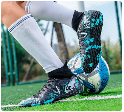Novas Chuteiras de Futebol Profissionais para Homem, Antiderrapantes, Unissexo, Respiráveis, para Futsal e Desporto, Ultraleves, Drop Shipping