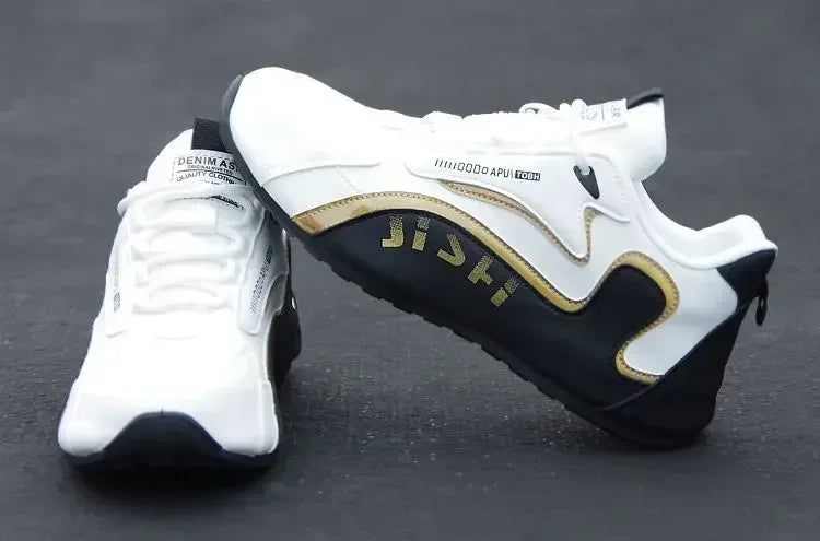 Pánské voděodolné tenisky z PU kůže, ležérní sportovní obuv, lehké, prodyšné, ploché, protiskluzové tenisky, Zapatillas Hombre