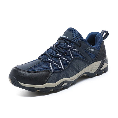 Scarpe da trekking da uomo Brand in mesh traspirante, scarpe da viaggio outdoor impermeabili per caccia e pesca, scarpe sportive da montagna, fuoristrada e riding