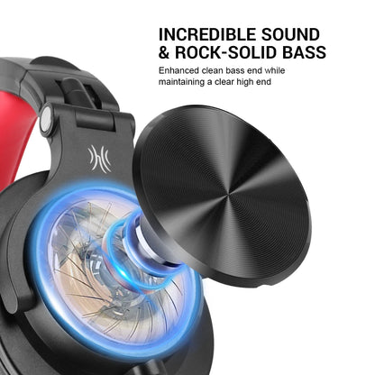 Oneodio Wired Over-Ear Headphone with Mic Studio DJ Headphones Professional Monitor Recording & Mixing Headset for Gaming