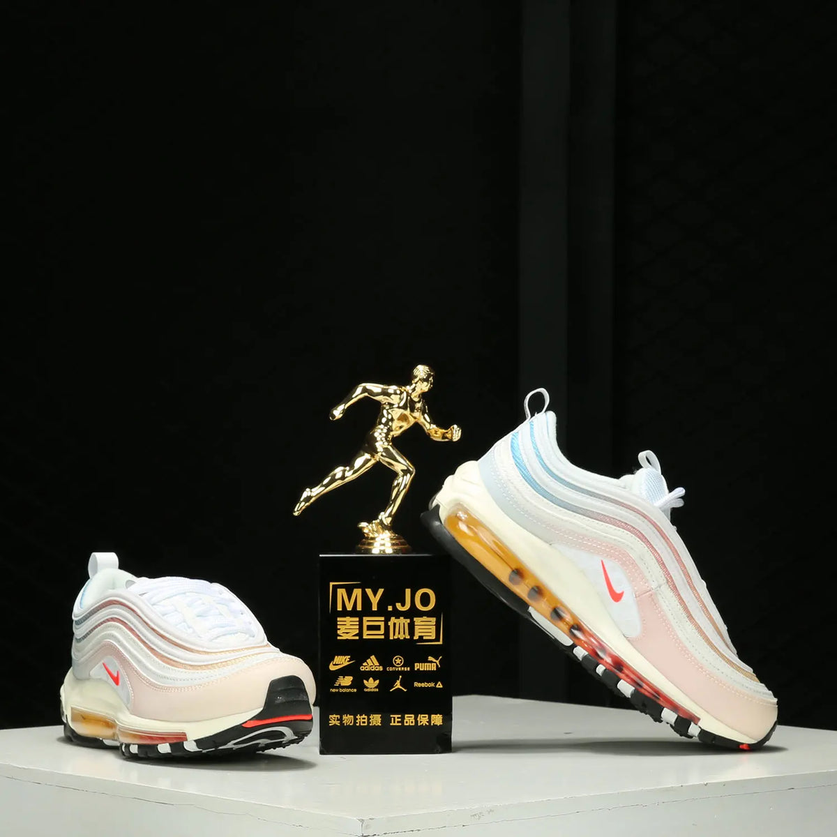 Ténis de corrida Nike Authentic AIR MAX 97 para mulher com amortecimento Bullet Air DD8500-161