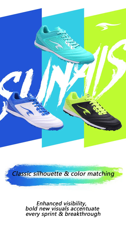 SUNAIS Men's Training TF Soccer Shoes Artificial Grass Anti-Slippery Youth Football Shoes AG Women's Sports Training Shoes 835230
